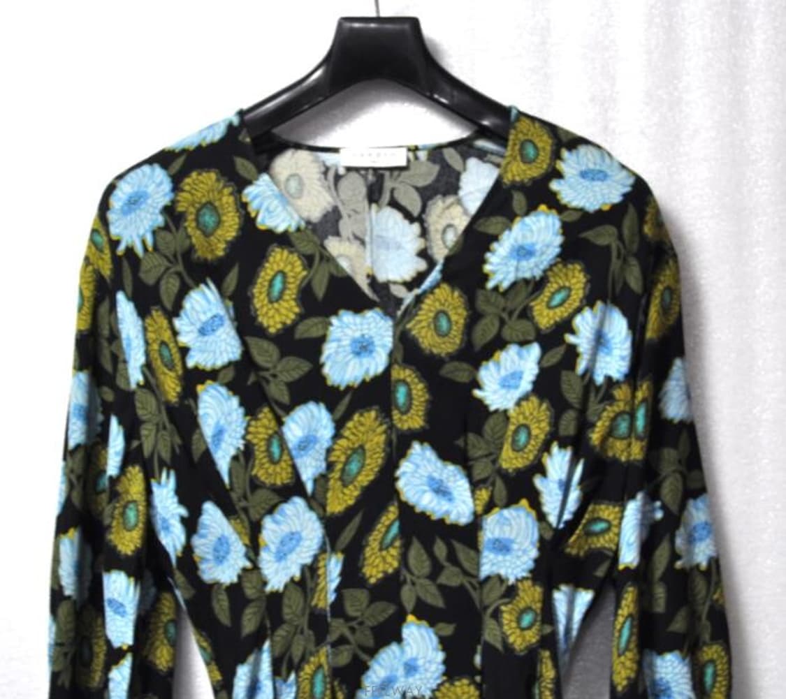 산드로/여성꽃무늬롱원피스(사이즈44) 상품이미지3