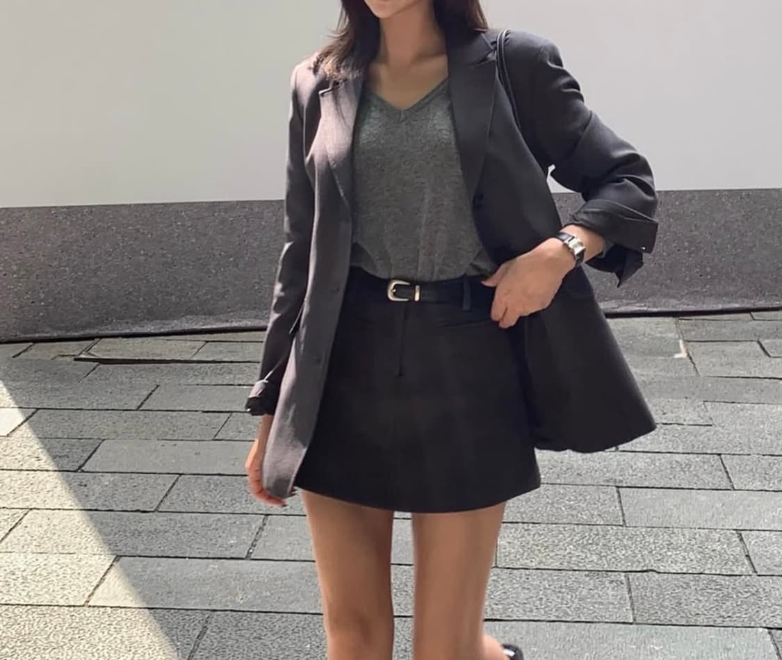 [새 상품] 쥬드마켓 모던 스커트 m 상품이미지3