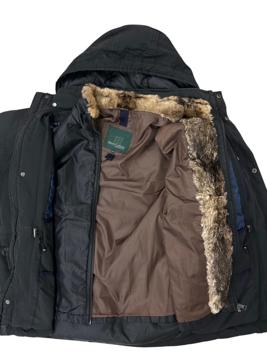 헨리코튼 덕다운 패딩 블랙 (XL)  상품이미지7