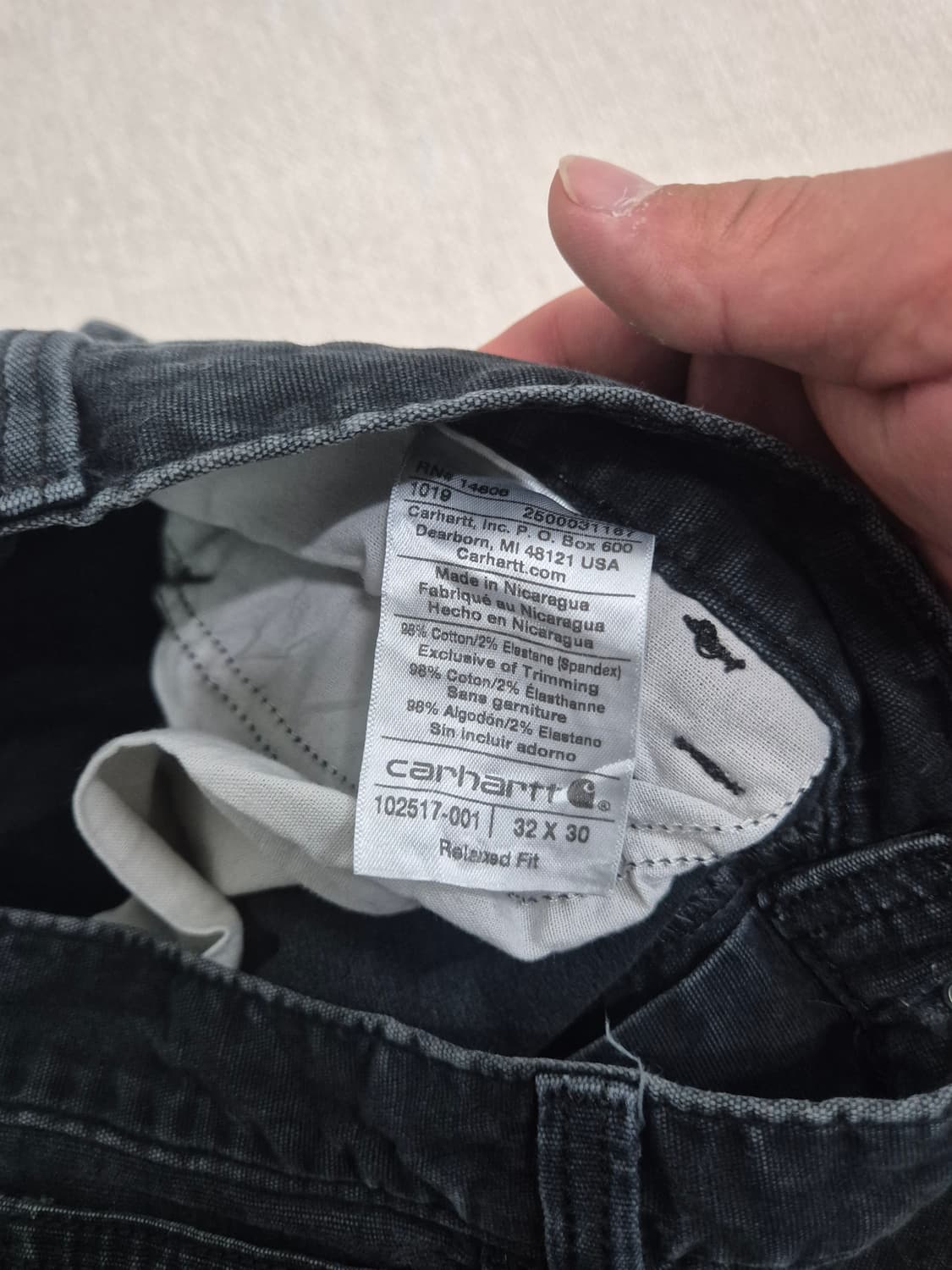 칼하트 팬츠 상품이미지5