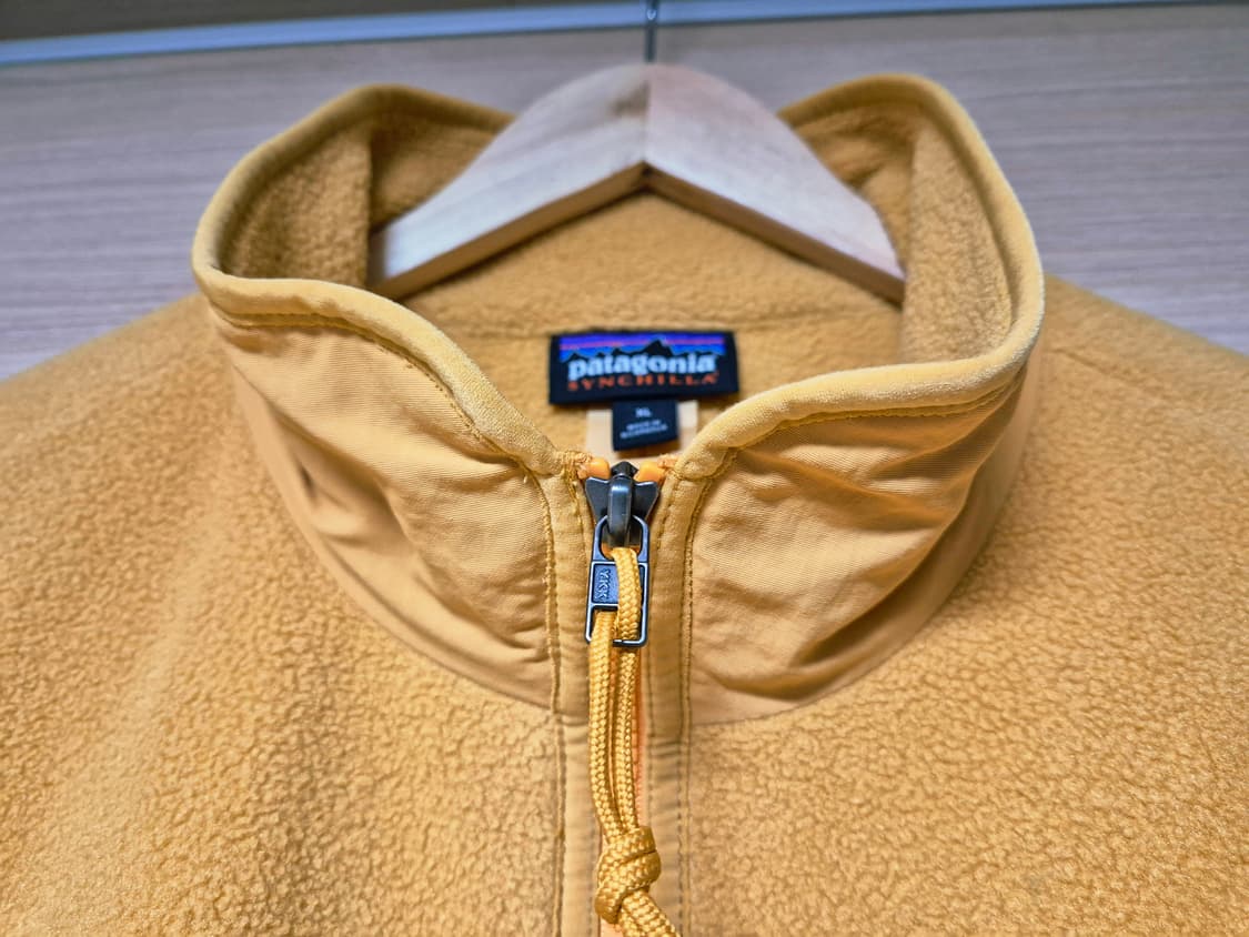 파타고니아 신칠라 플리스 집업 머스타드 상품이미지3