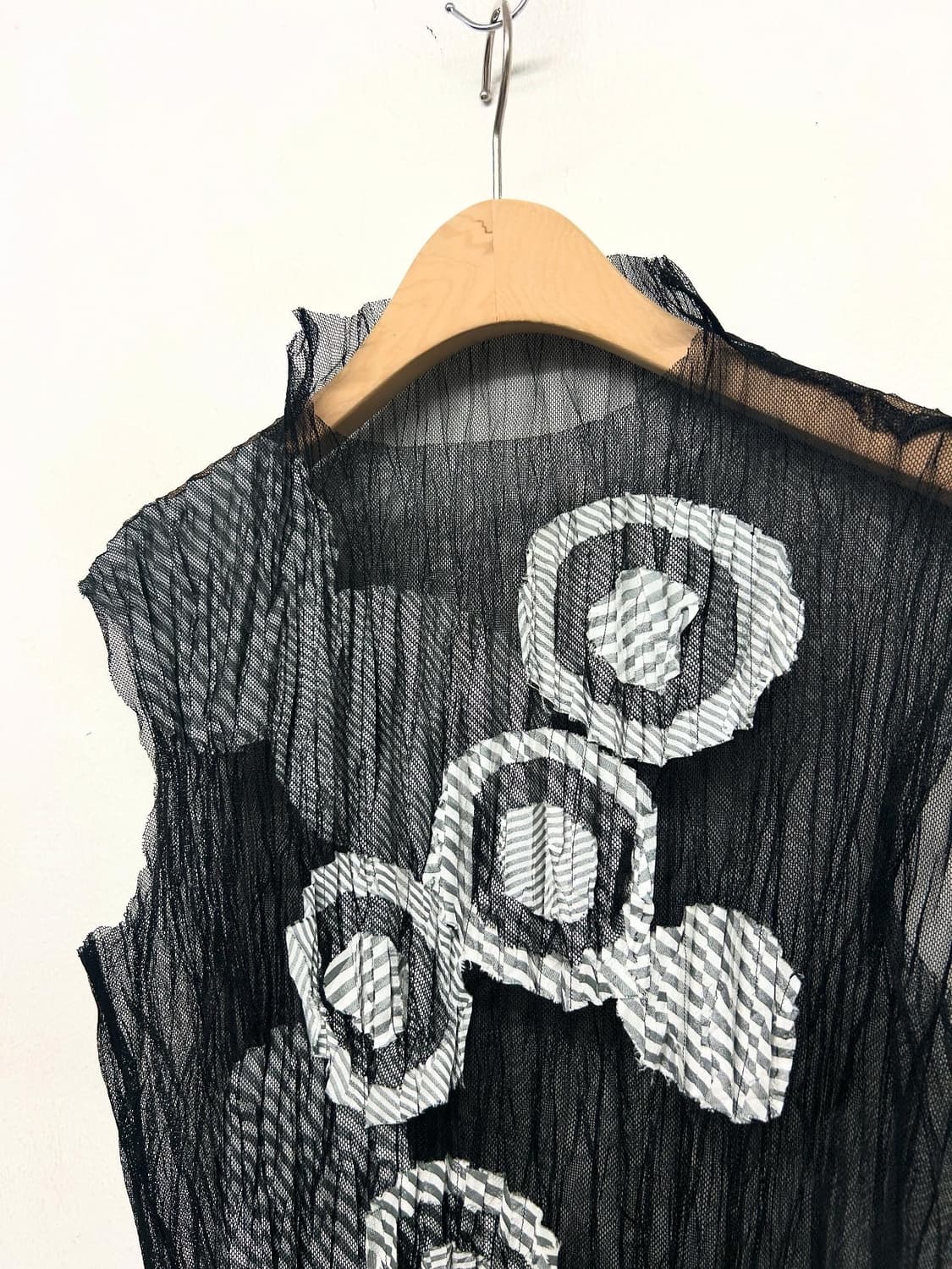 HIROKO KOSHINO 히로코코시노 시스루 탑 상품이미지2