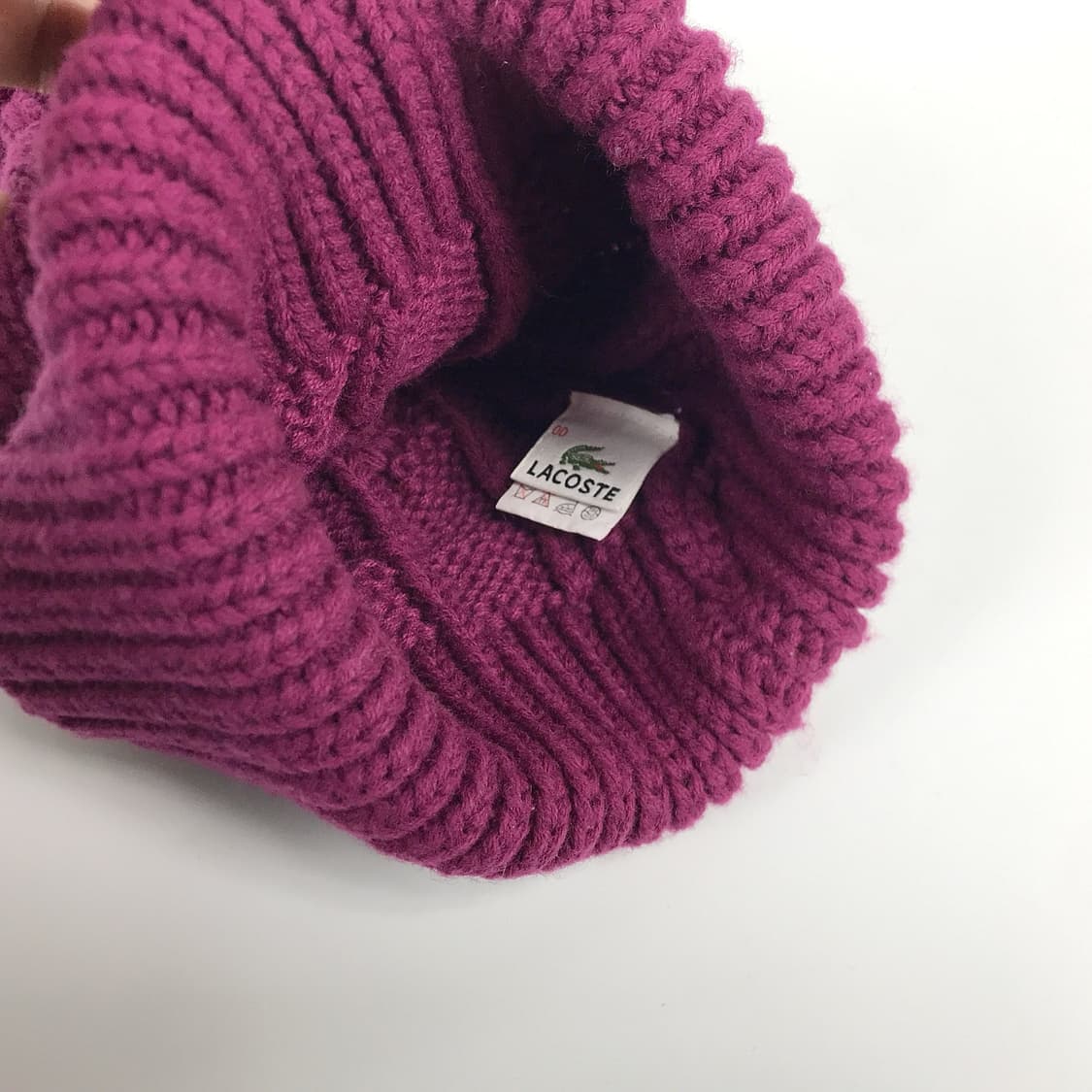 라코스테 방울 비니 모자 상품이미지5