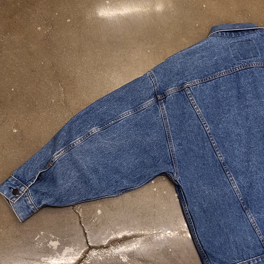 90s Made in USA 빈티지 리바이스 오버핏 데님자켓 청자켓 상품이미지9