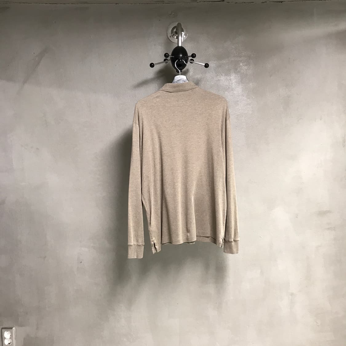 폴로 랄프로렌 PK 긴팔 카라티 베이지 L 상품이미지5