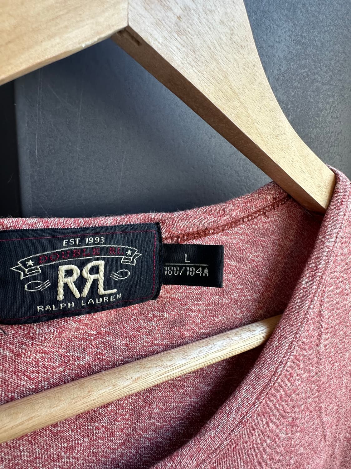 L/ RRL 더블알엘 코튼 티셔츠 상품이미지5