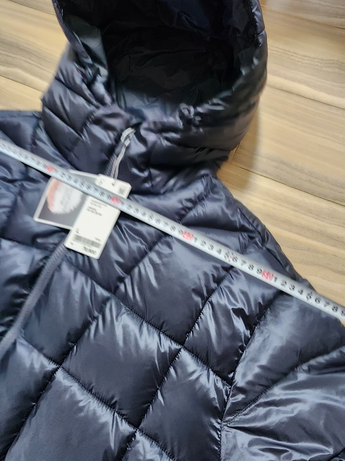 스파오씬라이트후드경량패딩점퍼L 상품이미지5