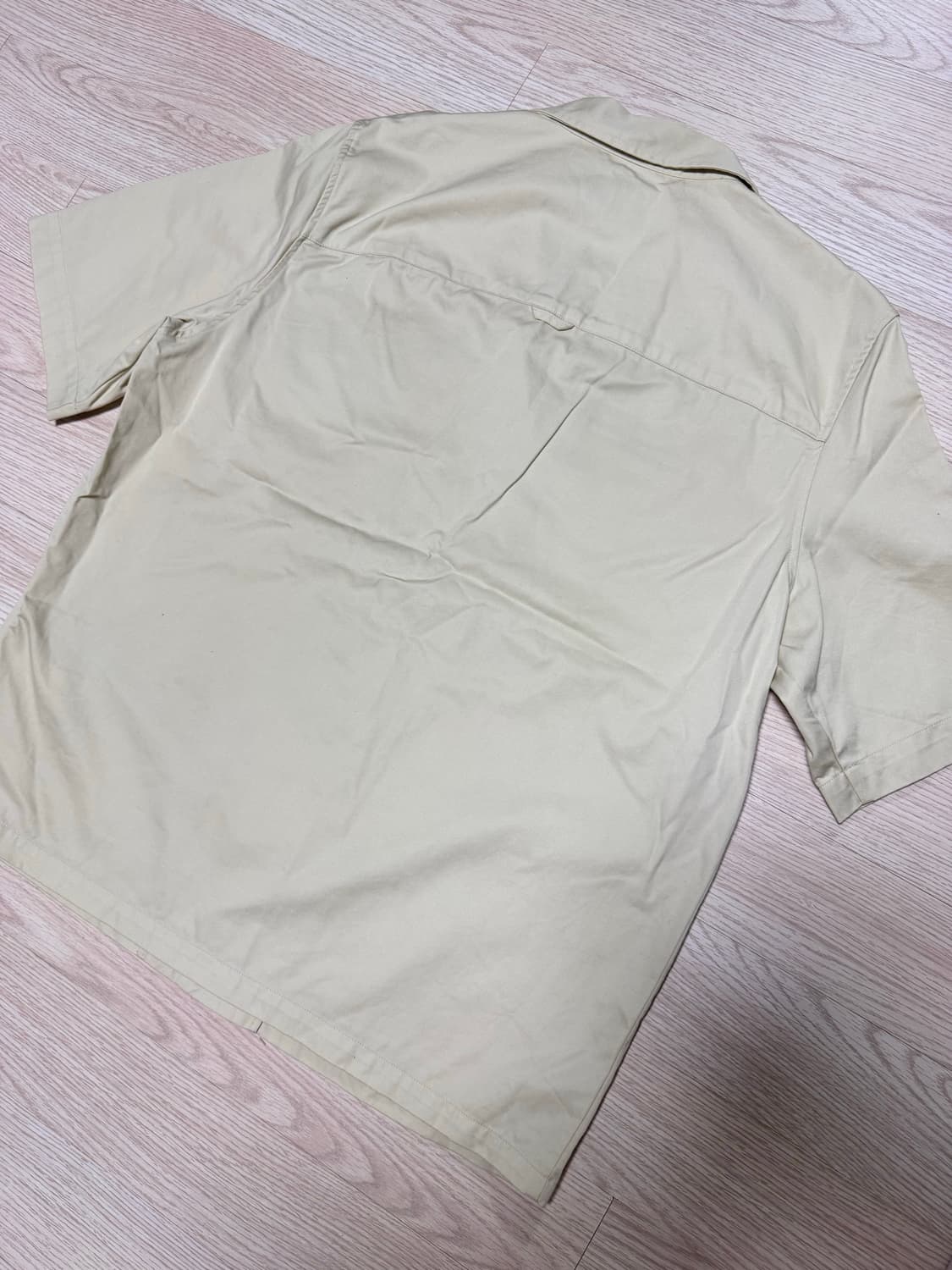 (50)디젤 반팔 셔츠  베이지 상품이미지4