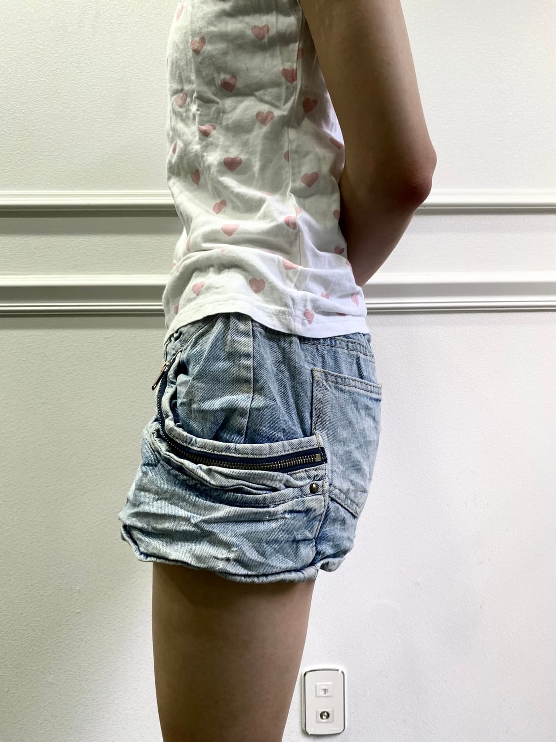 2000s Gal Mood Leopard Short 갸루 상품이미지9