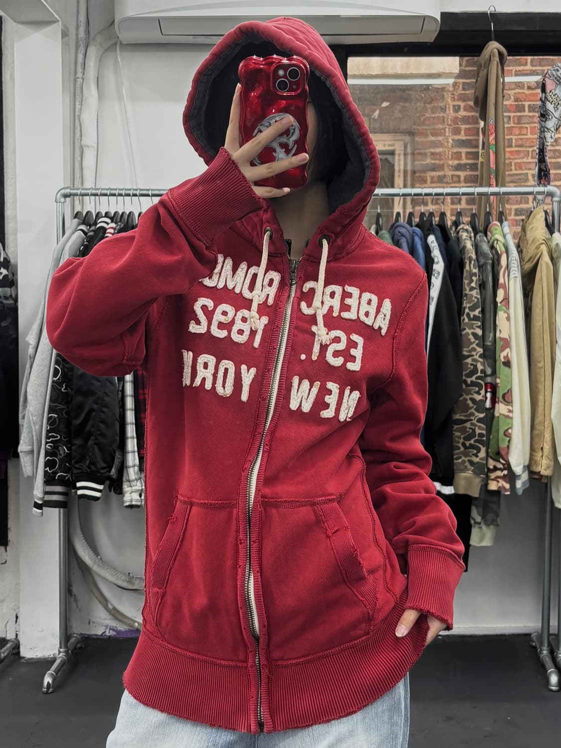 아베크롬비 후드집업 상품이미지2