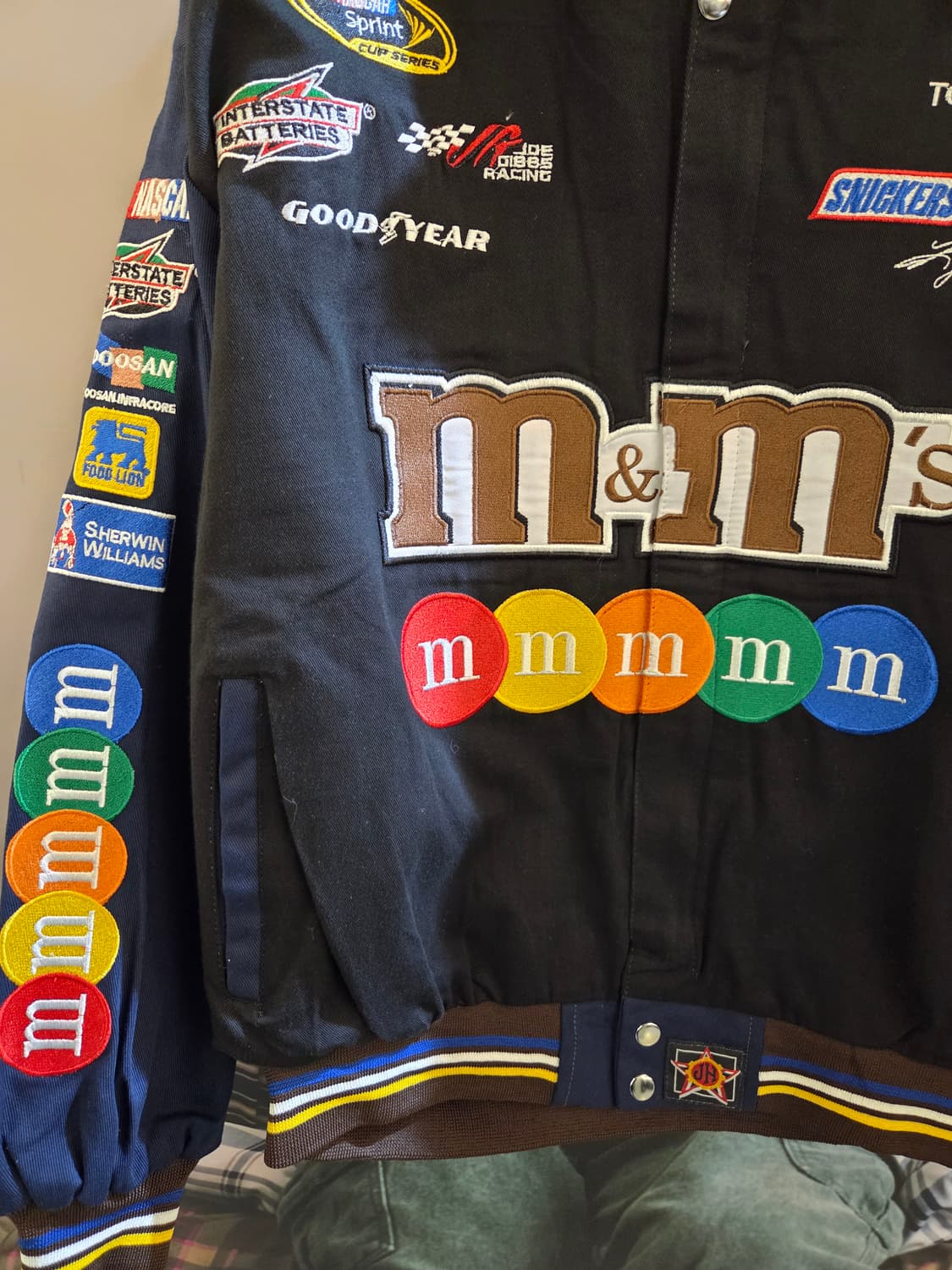 VINTAGE 빈티지 m&m 엠엔엠레이싱자켓 상품이미지3