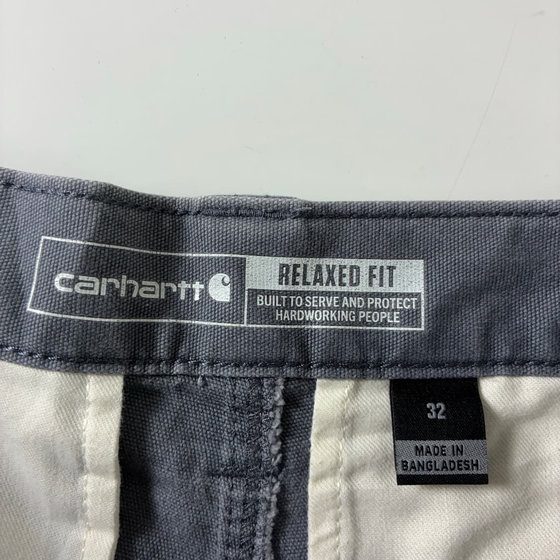 Carhartt  칼하트 워시드 그레이 카고 하프팬츠  상품이미지6