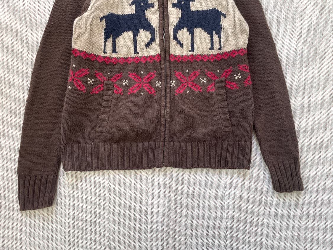 갭 코위찬 노르딕 코튼 집업  상품이미지2