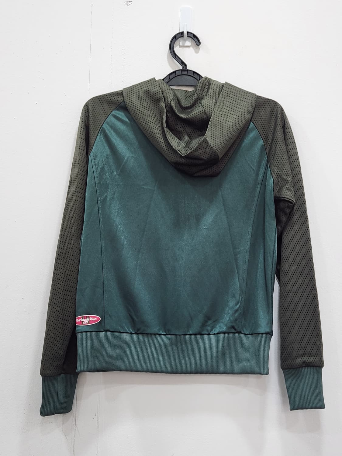 [90] 리복 Y2K 카키그린 메쉬 후드 집업 여성90 상품이미지2