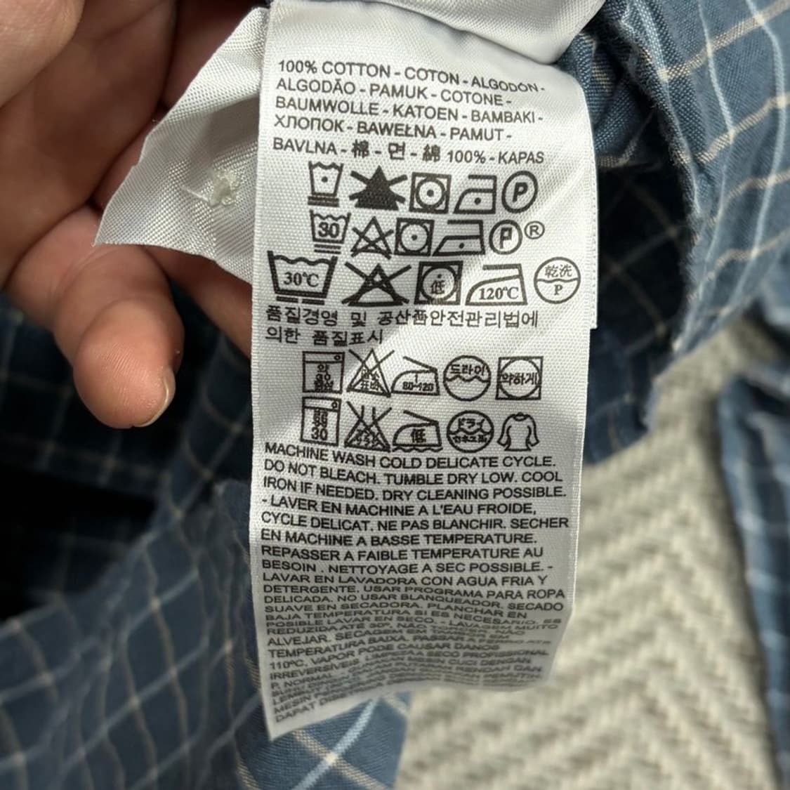 리바이스 체크셔츠 v1561 상품이미지6