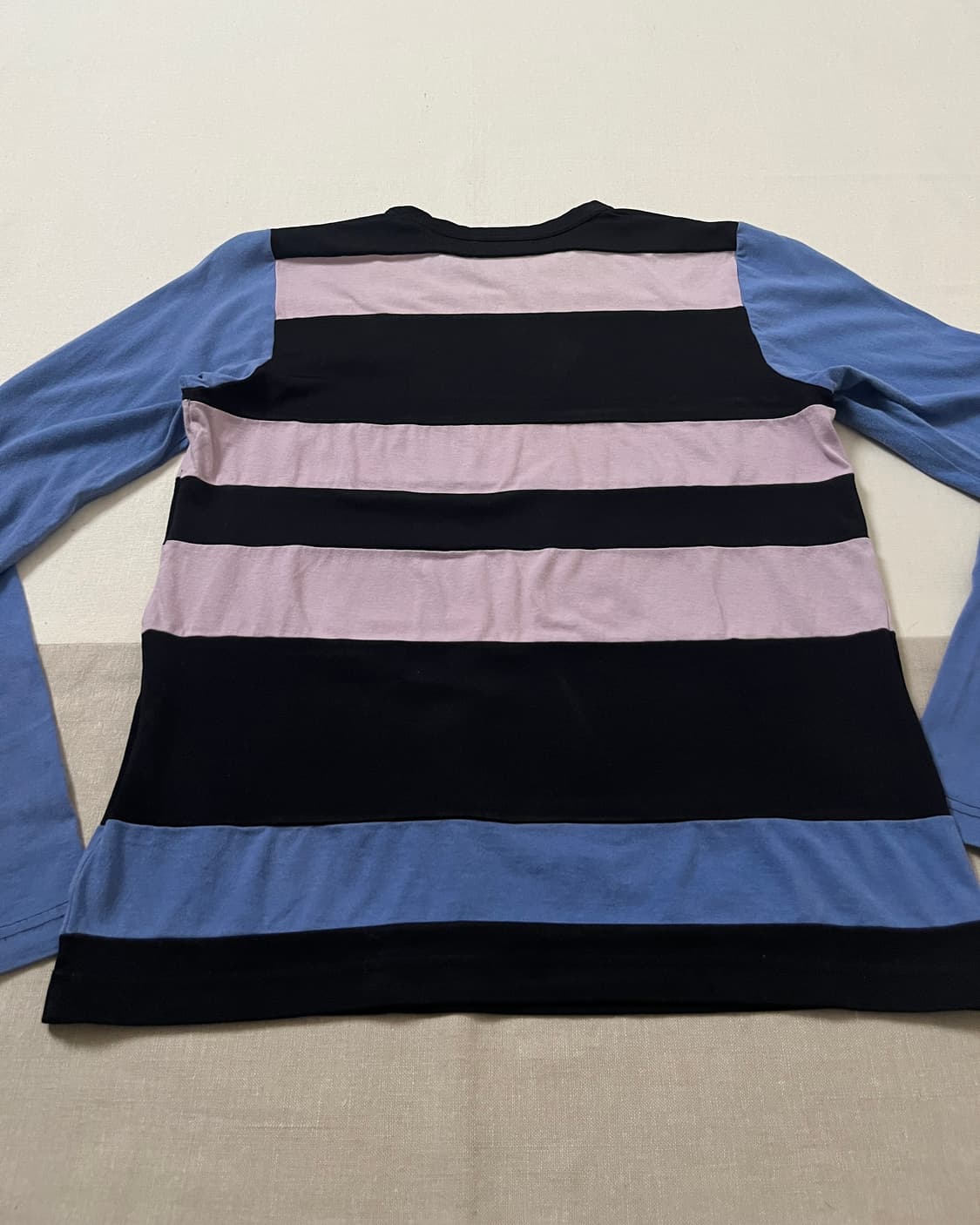 꼼데가르송 컬러블럭 롱슬리브 티셔츠 comme des garcons 상품이미지4