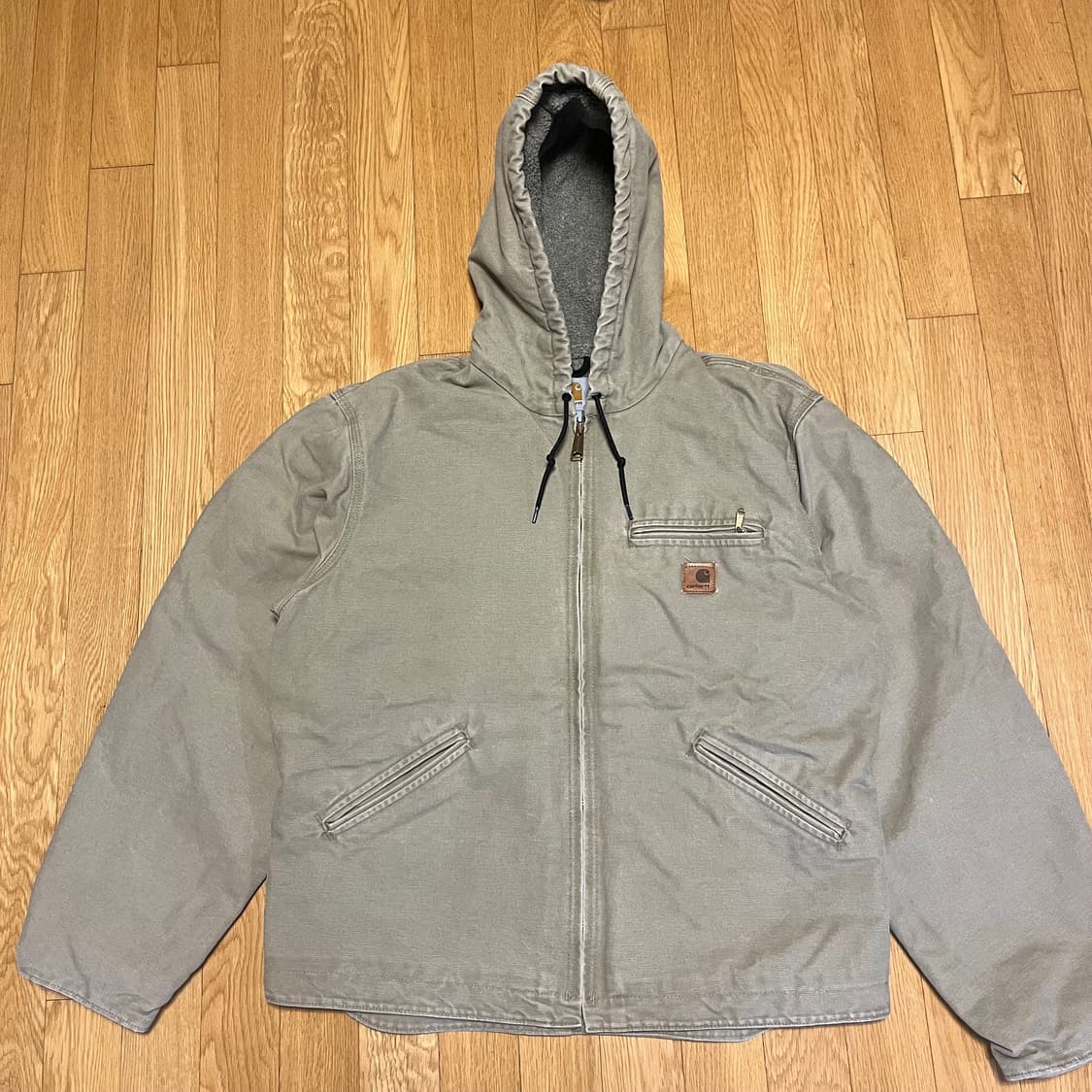 [L] 칼하트 J141 시에라 셰르파 자켓 Tan 상품이미지1