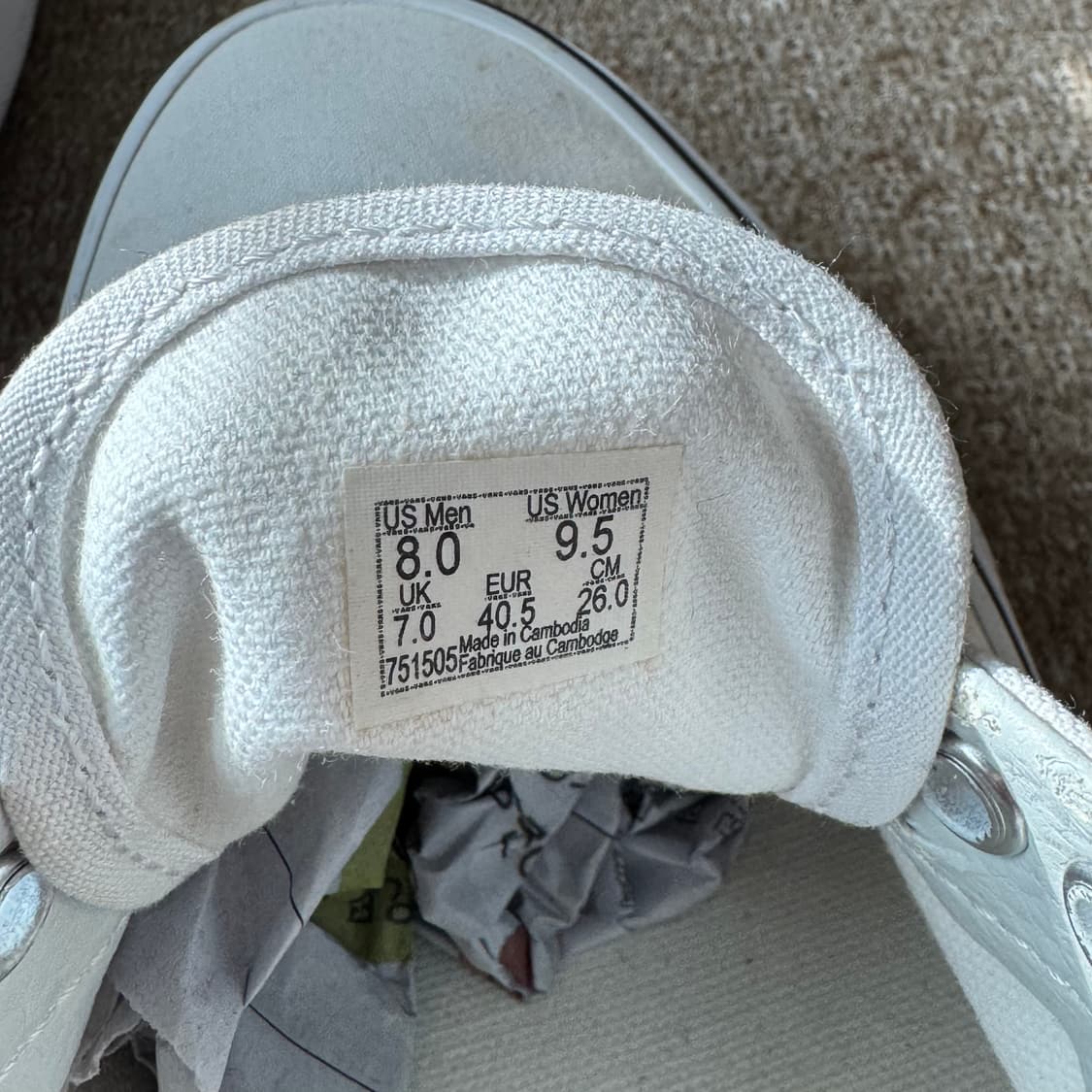 반스 에라 코어 클래식 화이트 상품이미지5