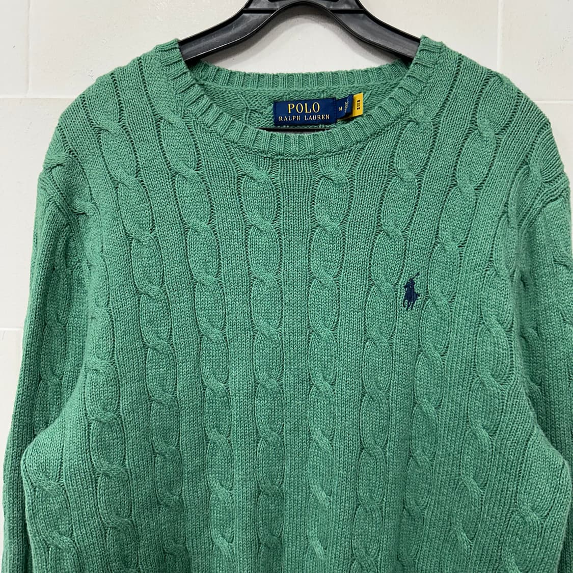 폴로 꽈배기 니트 상품이미지2