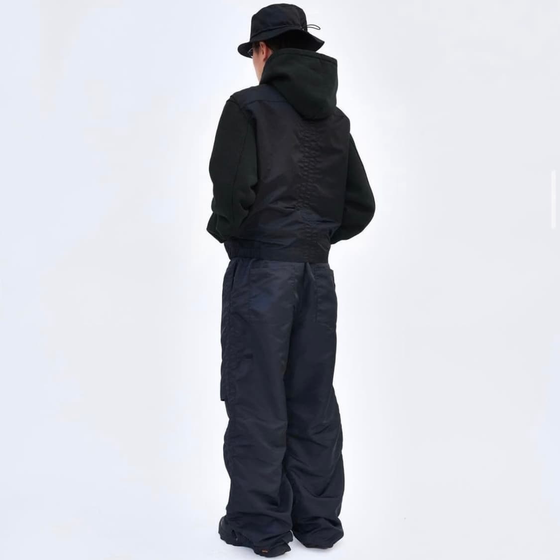 EE 나일론 베스트 팬츠 셋업 상품이미지2