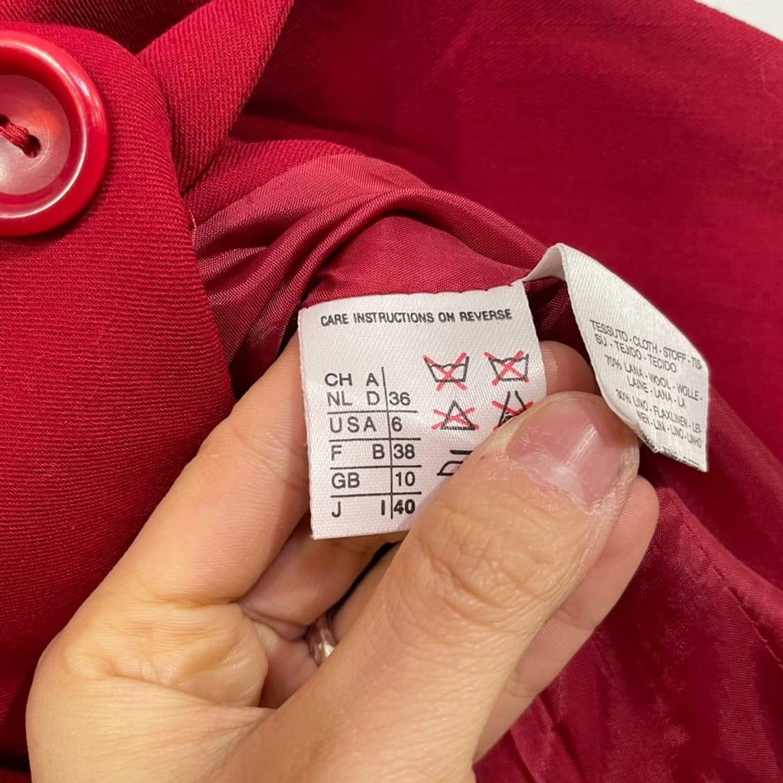 막스마라 아카이브 블레이저 상품이미지8