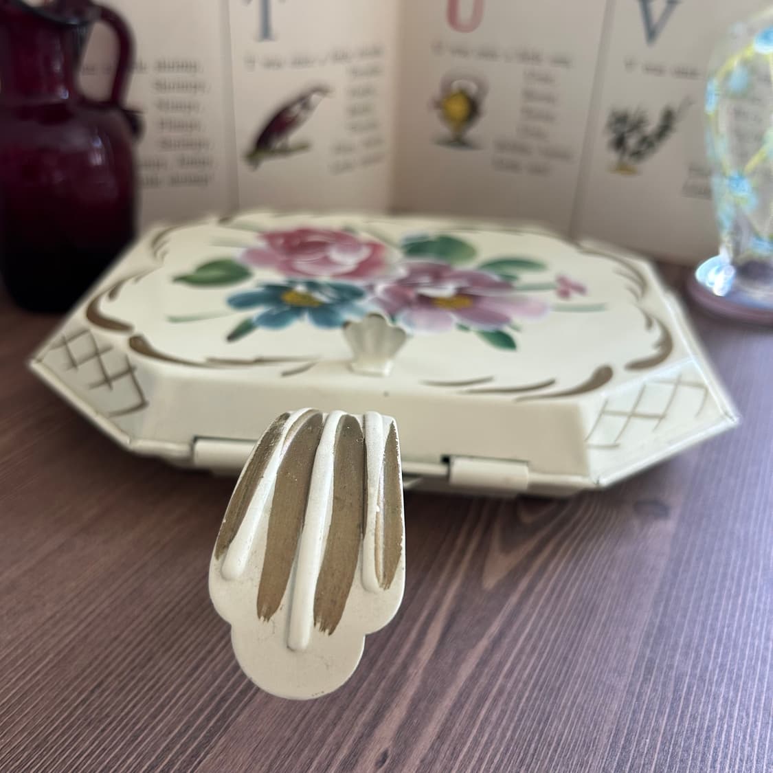 빈티지 쉐비시크 핸드페인티드 버틀러 소품 상품이미지3