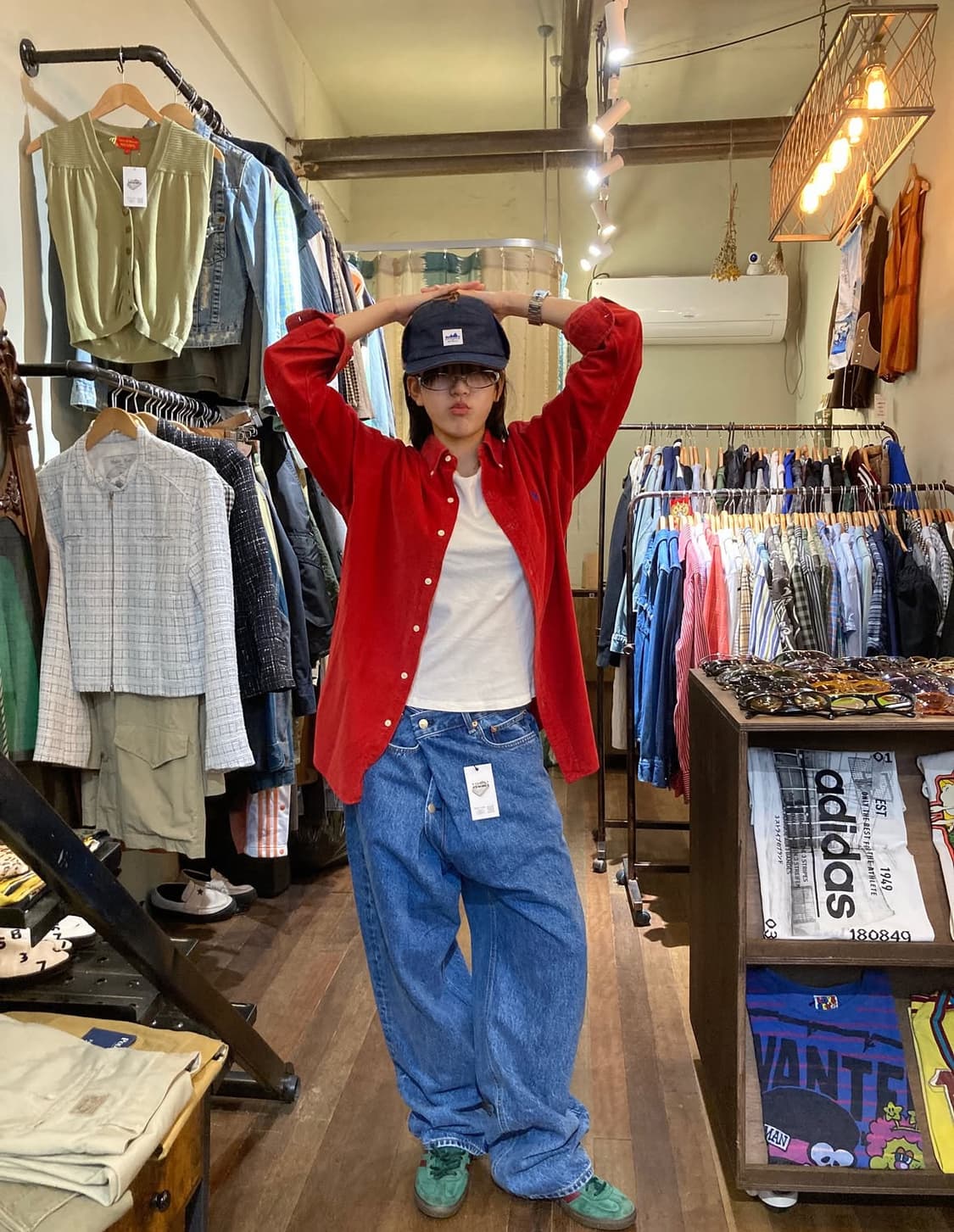 언발데님팬츠 상품이미지1