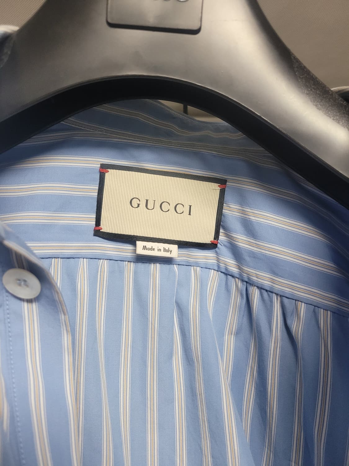 구찌 오버핏 롱 셔츠 상품이미지3