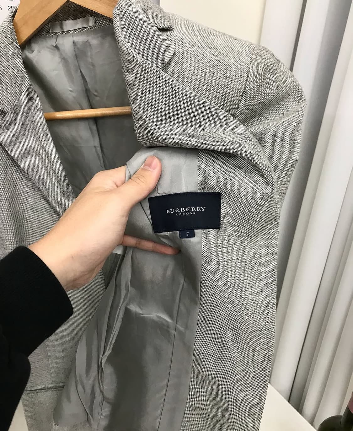 버버리 울 자켓 상품이미지7