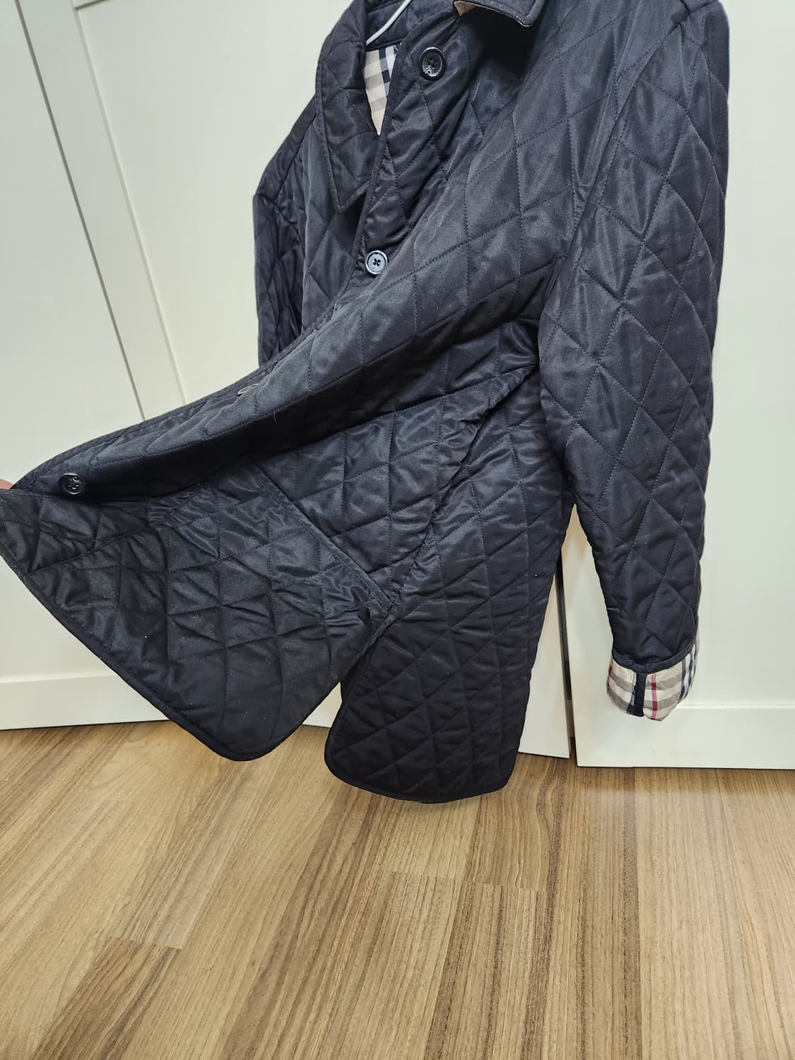버버리 퀼팅자켓 ㅡ정품  상품이미지5