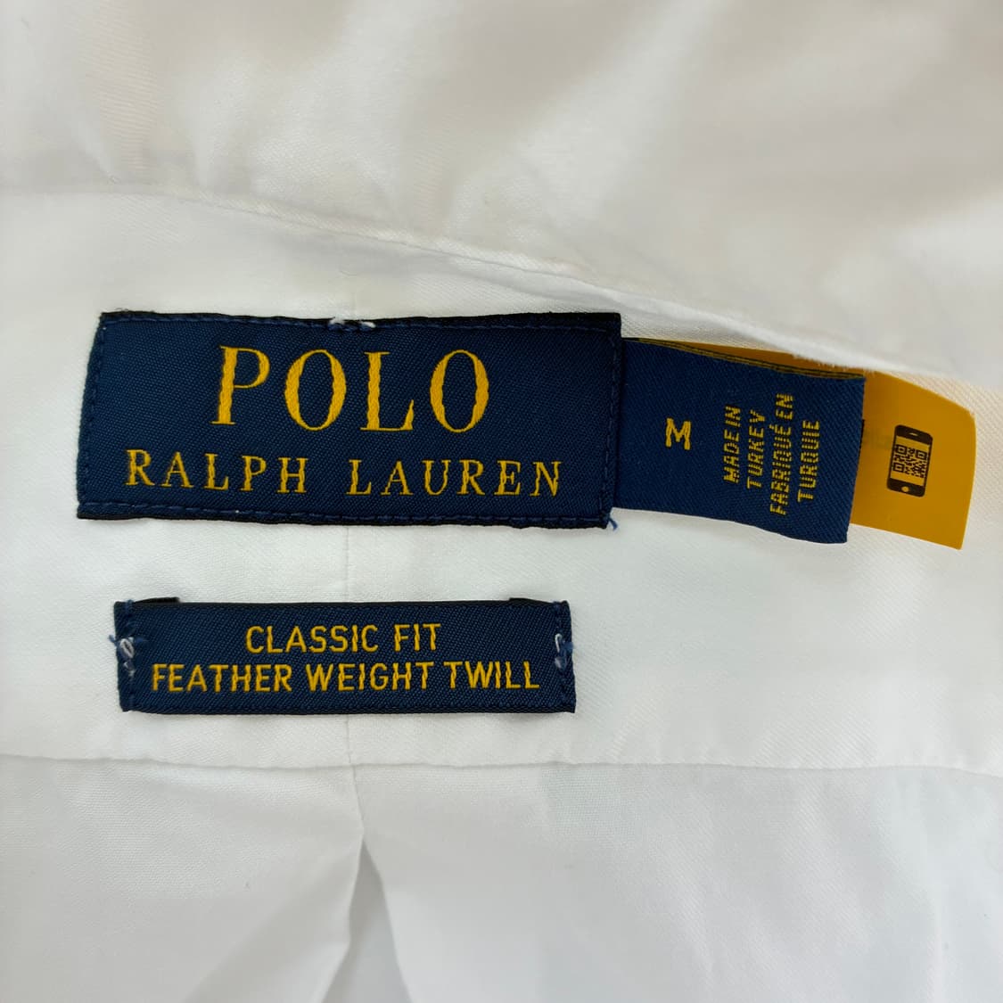 Polo  폴로 랄프로렌 Qr신형 포켓 화이트 셔츠 상품이미지4