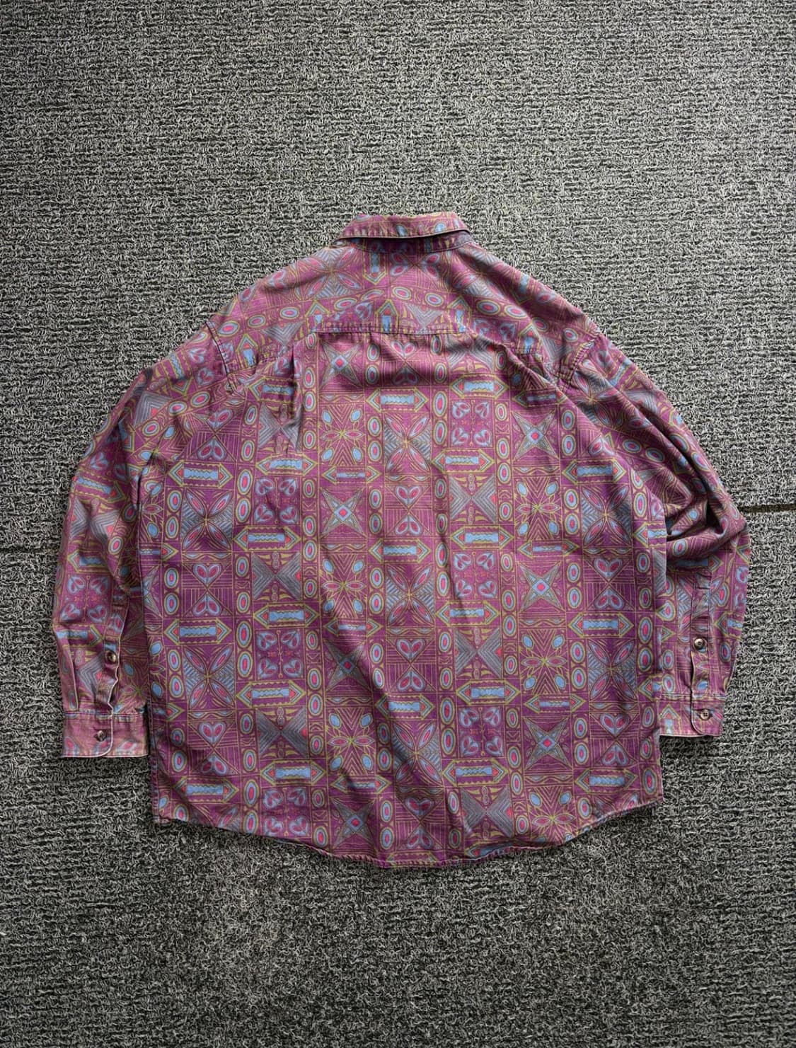 90s 파타고니아 네이티브 아즈텍 에스닉 셔츠 4175 상품이미지4