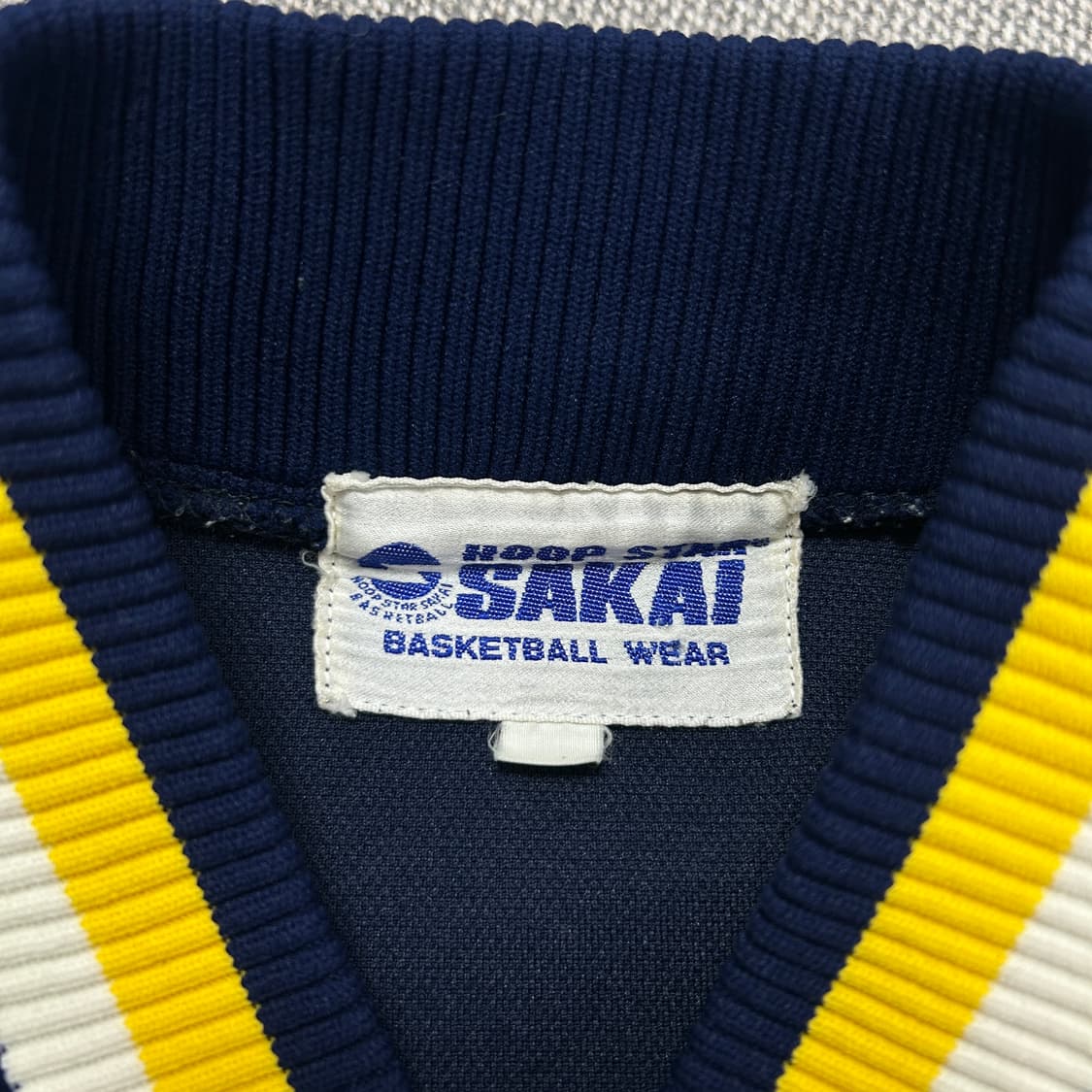 훕스타 사카이 빈티지 베이스볼 폴리 자켓 상품이미지2