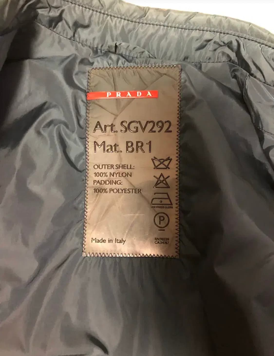 프라다 스포츠 패딩집업 46 상품이미지7