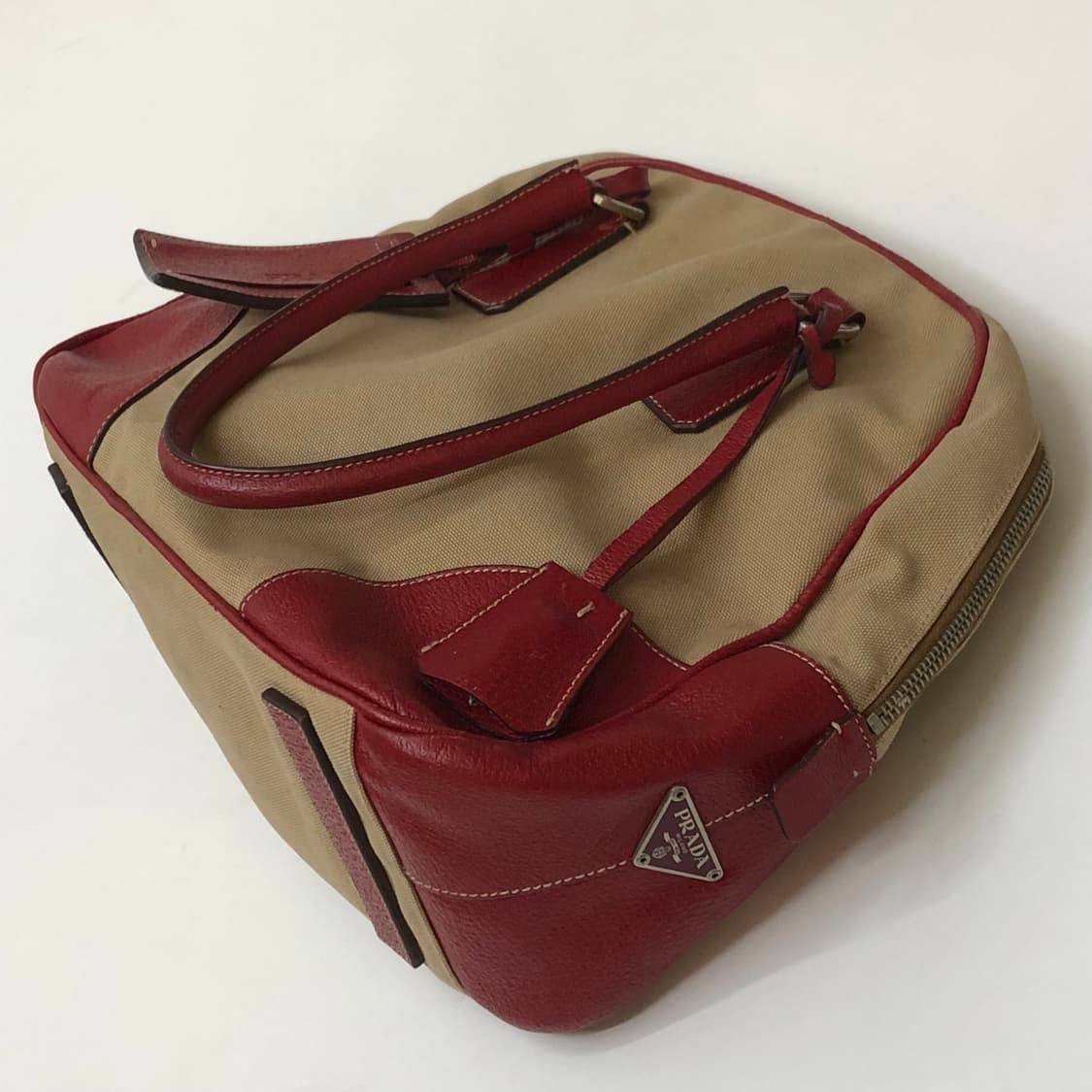 90s Prada 프라다 볼링백 상품이미지6