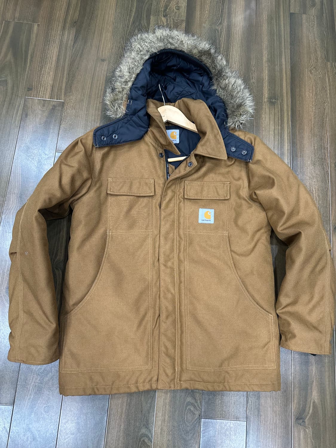 칼하트 wpi 코듀라 아크텍코트자켓 s 상품이미지1