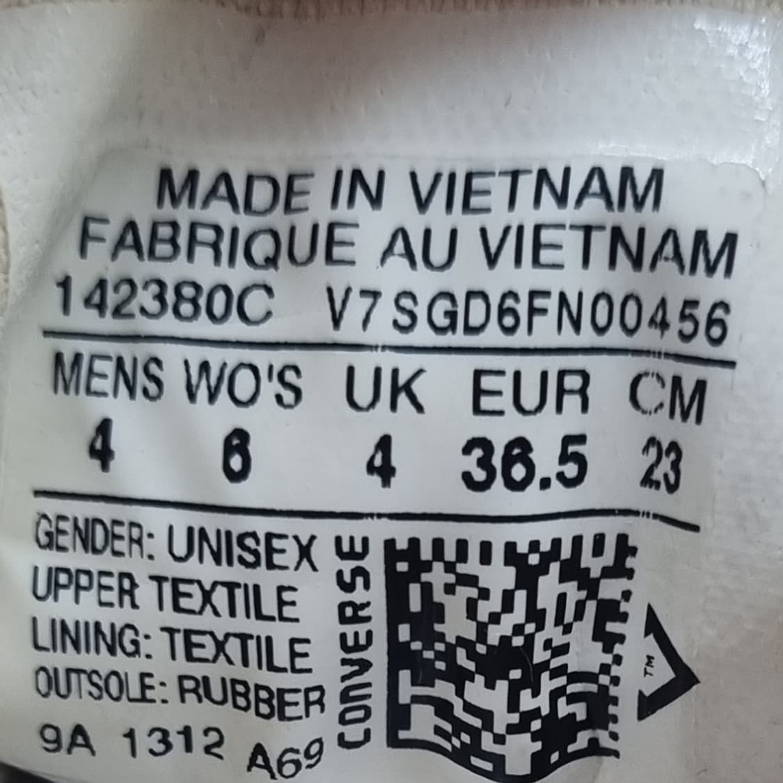 컨버스 올스타 오렌지 스니커즈 230 상품이미지6