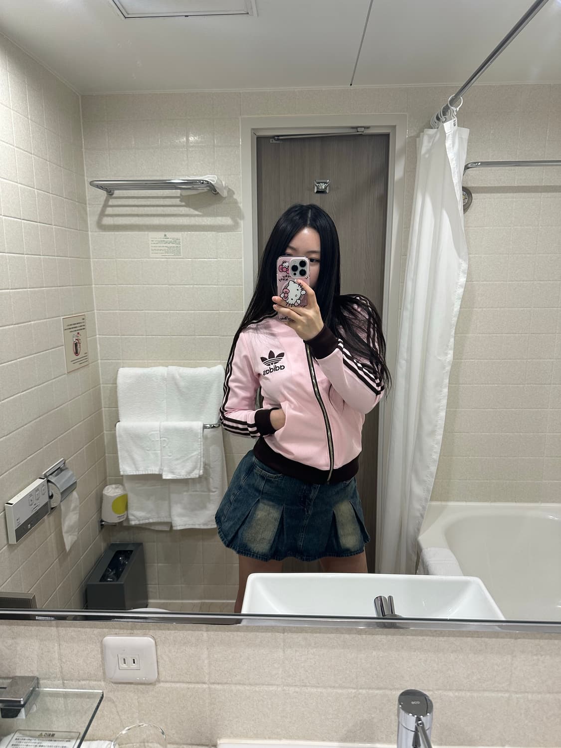 아디다스 베켄바우어 핑크 트랙탑 져지 상품이미지2