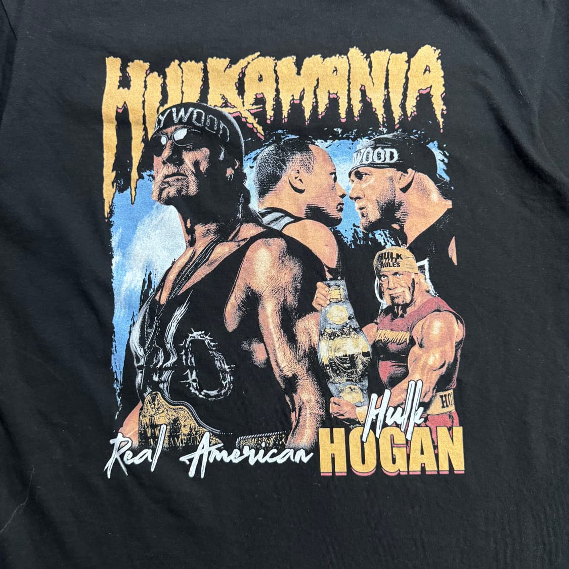 주인장최애 헐크호건 앞뒤 프린팅 티셔츠 상품이미지3