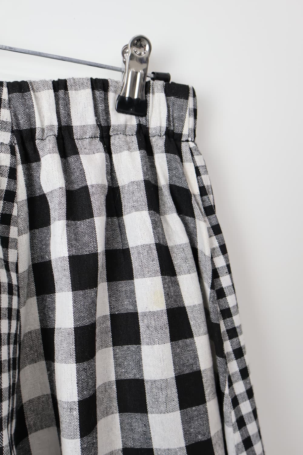 Jpn Cotton Checked Long Skirts 상품이미지6