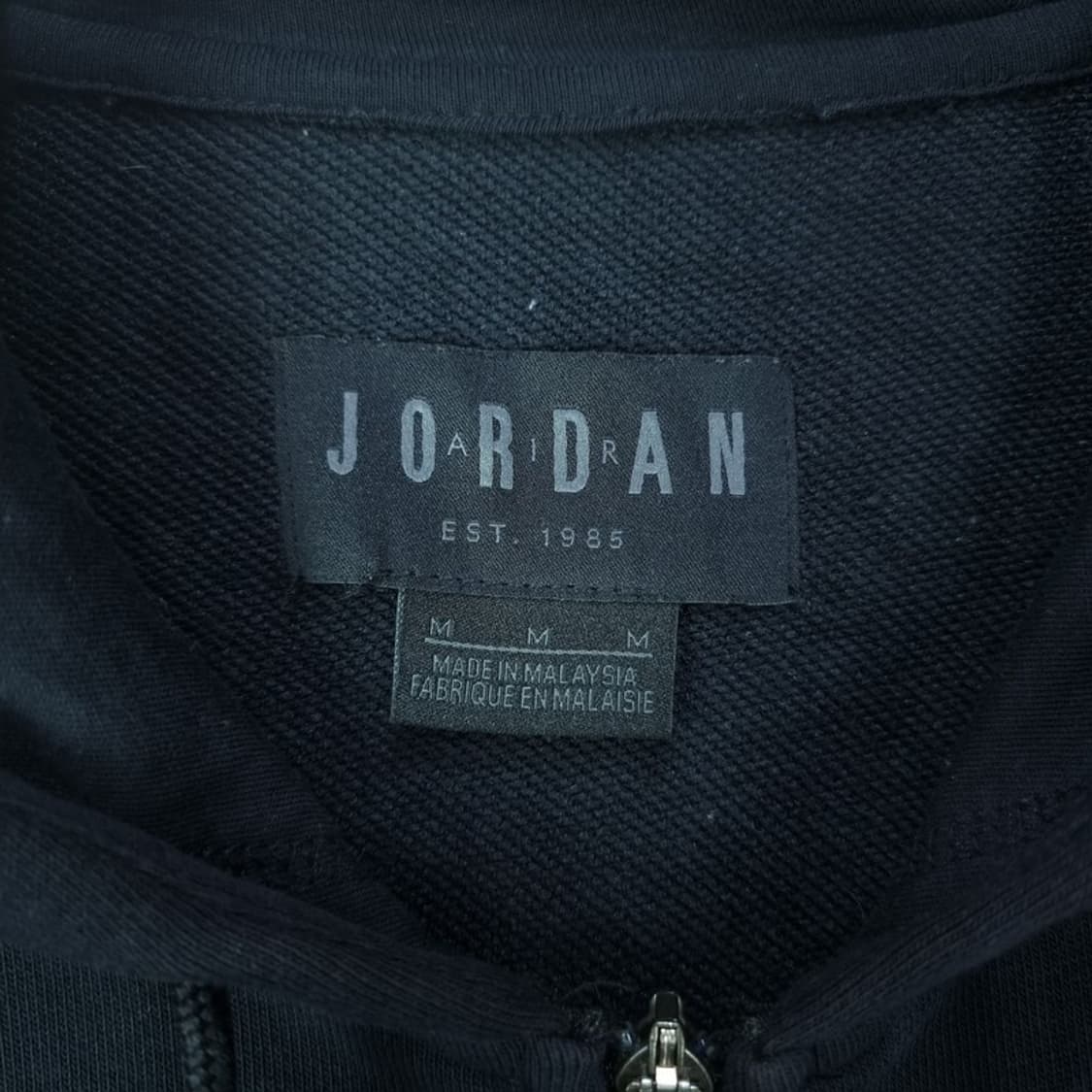 [나이키 조던] 프린팅 후드 집업 블랙 M18409 상품이미지7