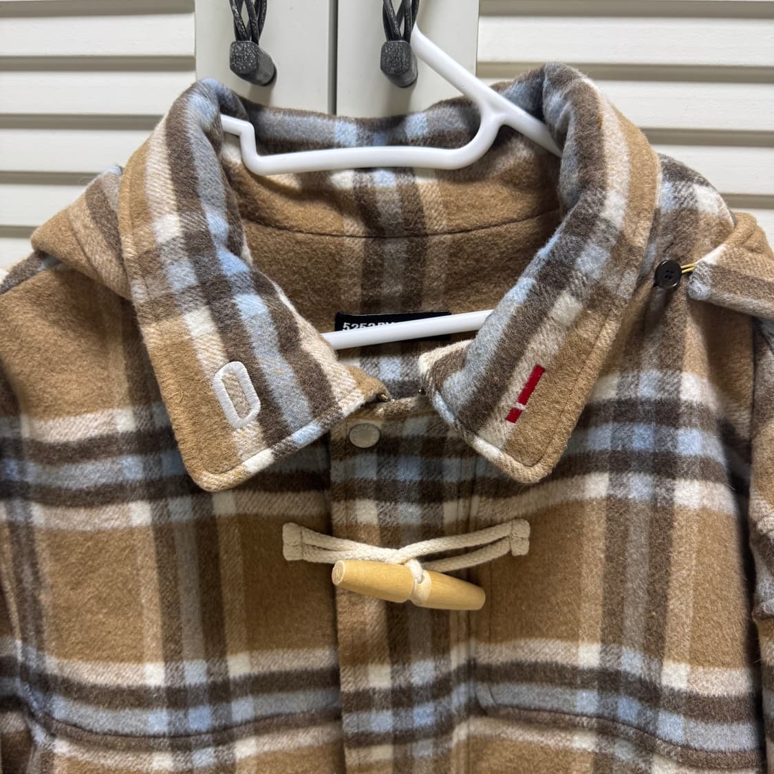 트와이스 다현 착용 오아이오아이 컬렉션 체크 더플 코트 떡볶이 코트 상품이미지4