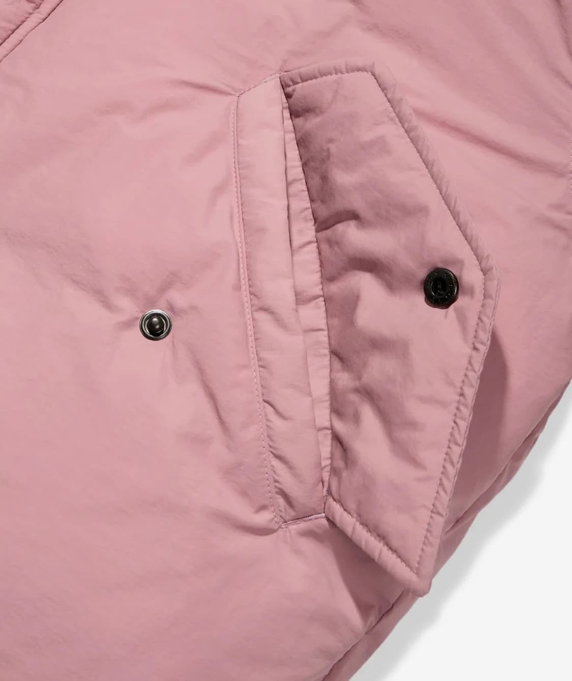 코드그라피 더플 후드 패딩(핑크, 카키) 상품이미지5