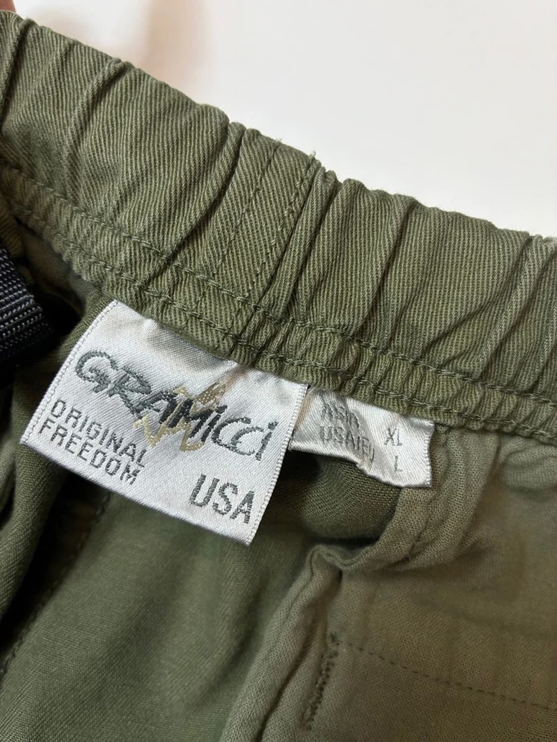 그라미치 피그먼트 와이드 테이퍼드 팬츠 PN8381 상품이미지9