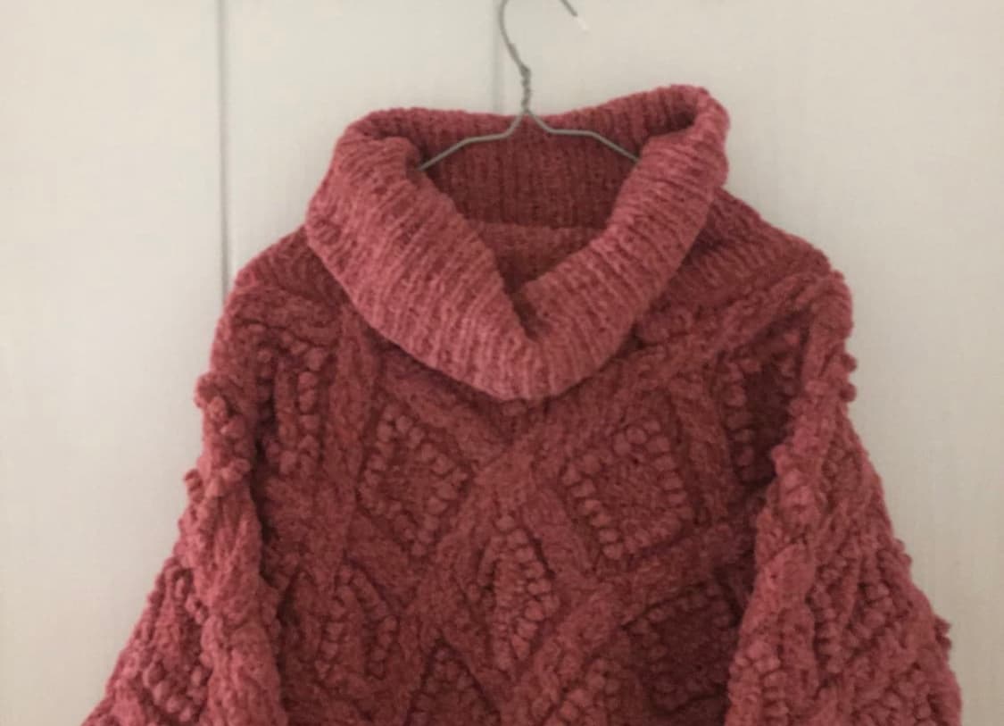 빈티지 터틀넥 니트 스웨터 상품이미지1