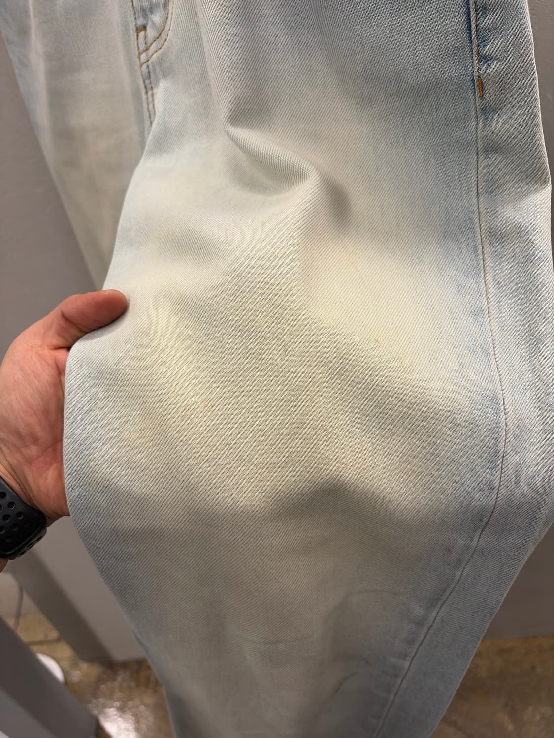 LIT.STORE 연청 데님 팬츠 M 상품이미지4