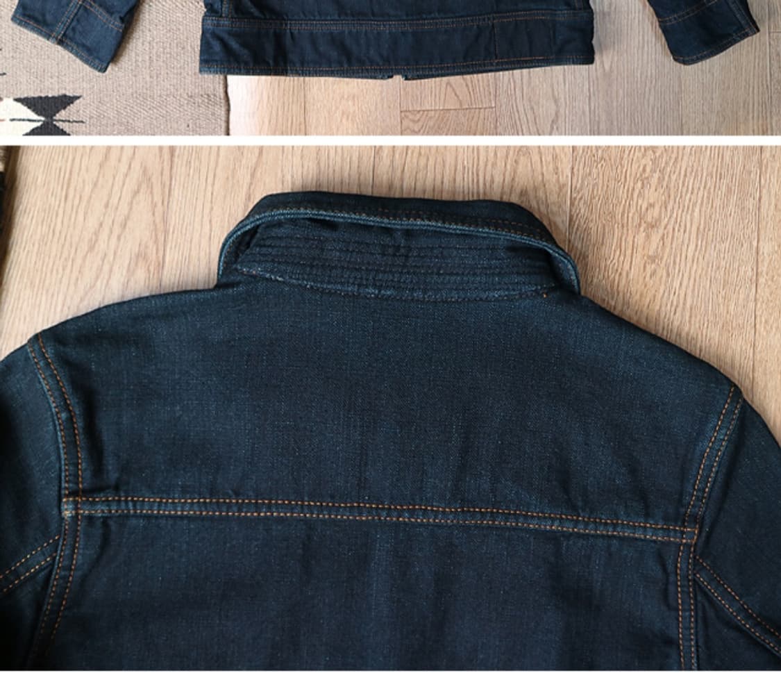 일본판 우먼 인디고 셀비지 데님자켓

우먼 M 상품이미지7