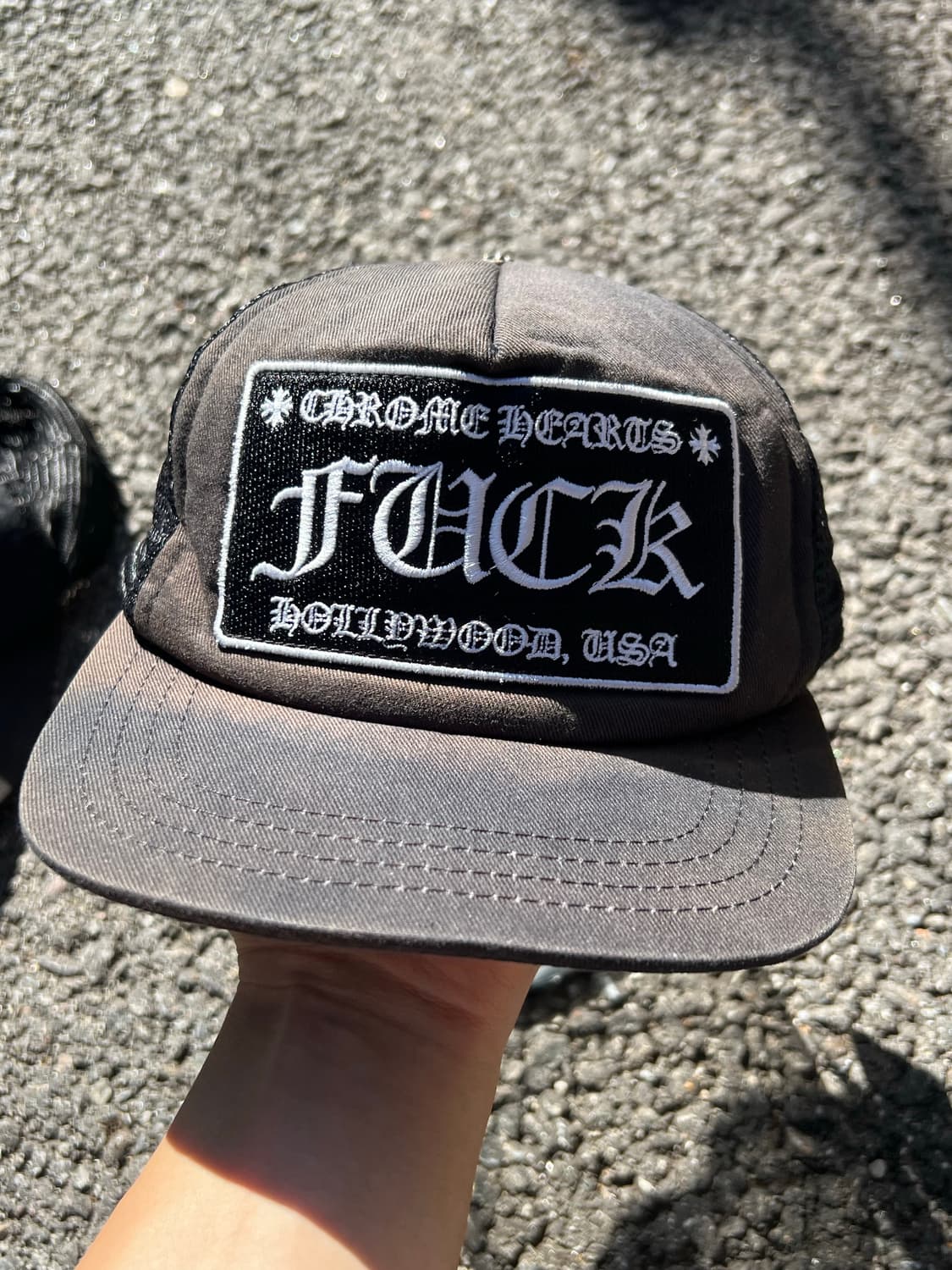 Chrome Hearts Fuck Trucker Hat 상품이미지4