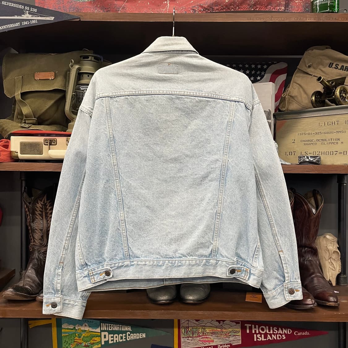 90s 리바이스 70507 made in USA 타입3 데님 자켓 상품이미지2