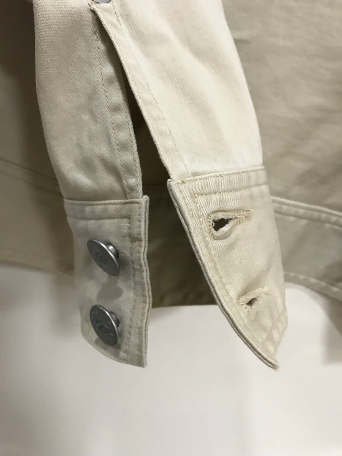 베이지 하이넥 자켓 상품이미지4